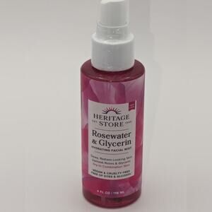 Heritage Store Rosewater and Glycerin hydrating facial mist